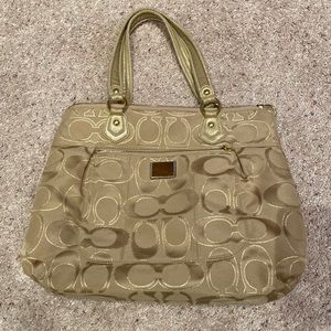 Gold Coach Purse
